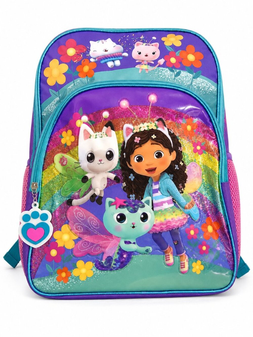 Dream Works Gabby's Dollhouse Fairylandia Kids Backpack for Girls, Lightweight